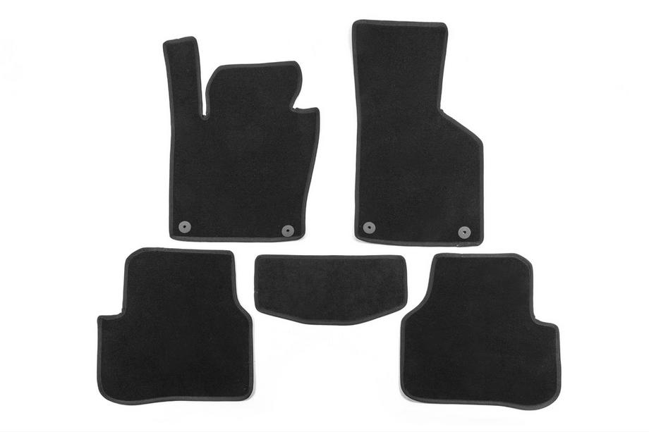 Volkswagen Passat B6 2006–2012 Textiel automatten Classic (zwart) Image