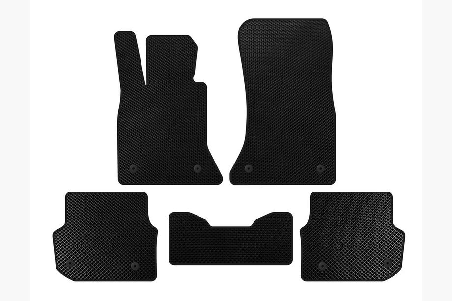 BMW 5 Serie F10/F11 2010–2016 EVA vloermatten voor F-11, zwart Image