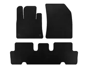 Citroen C-4 Picasso 2013–2022 EVA V1 vloermatten (2 rijen, zwart) foto 1