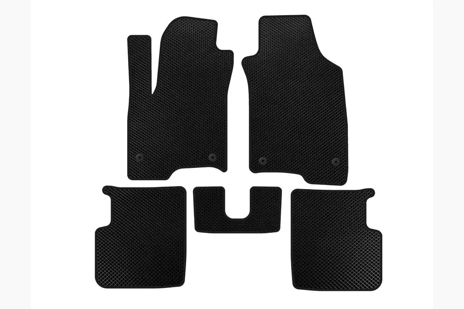 Fiat Panda 2011–2023 EVA automatten (zwart) Image