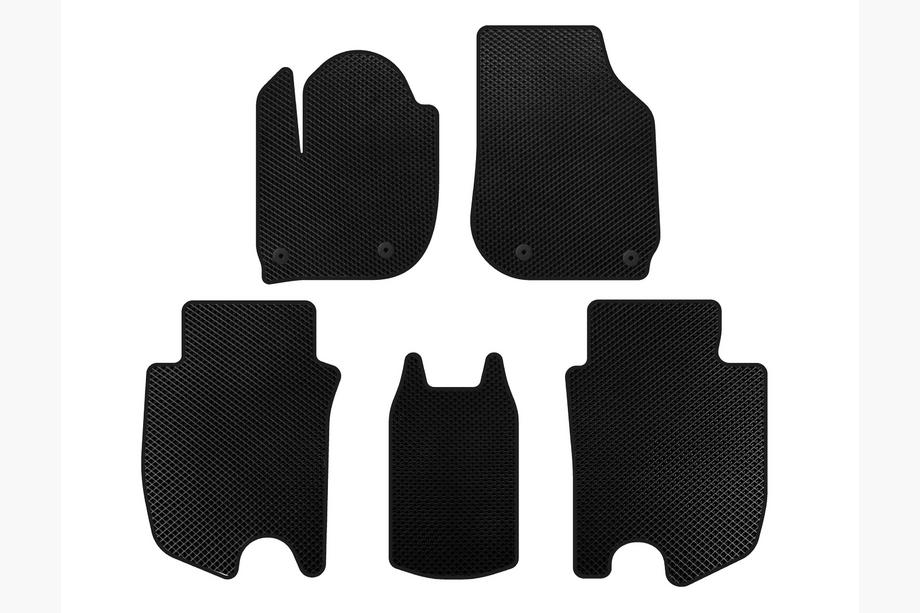 Honda FIT/Jazz 2014–2020 EVA automatten voor het interieur (HB, Hybrid, zwart) Image