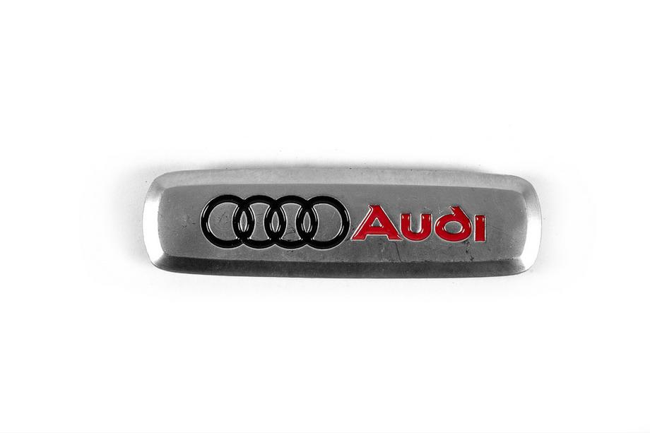Audi Aluminium badge voor automatten (1 st.) Foto 2