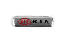 KIA Aluminium badge voor automatten (1 st.) foto 2