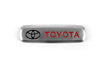 Toyota Aluminium badge voor automatten (1 st.) foto 2