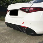 Alfa Romeo Giulia 2016–2022 Achterbumper diffuser Lip Carbon V2 (Carbon) foto 4