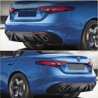 Alfa Romeo Giulia 2016–2022 Achterbumper diffuser Lip Carbon V2 (Carbon) foto 6