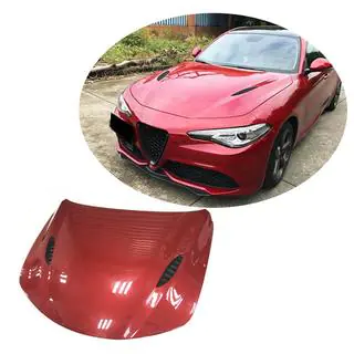 Motorkap V2 (carbon) Alfa Romeo Giulia 2016–2022 foto 1