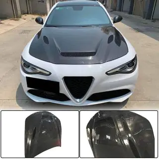 Motorkap V1 (Carbon) Alfa Romeo Giulia 2016–2022 foto 1