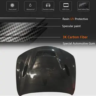 Motorkap V1 (Carbon) Alfa Romeo Giulia 2016–2022 foto 4