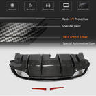 Alfa Romeo Giulia 2016–2022 Achterbumper diffuser V1 (voor Base, carbon) foto 5