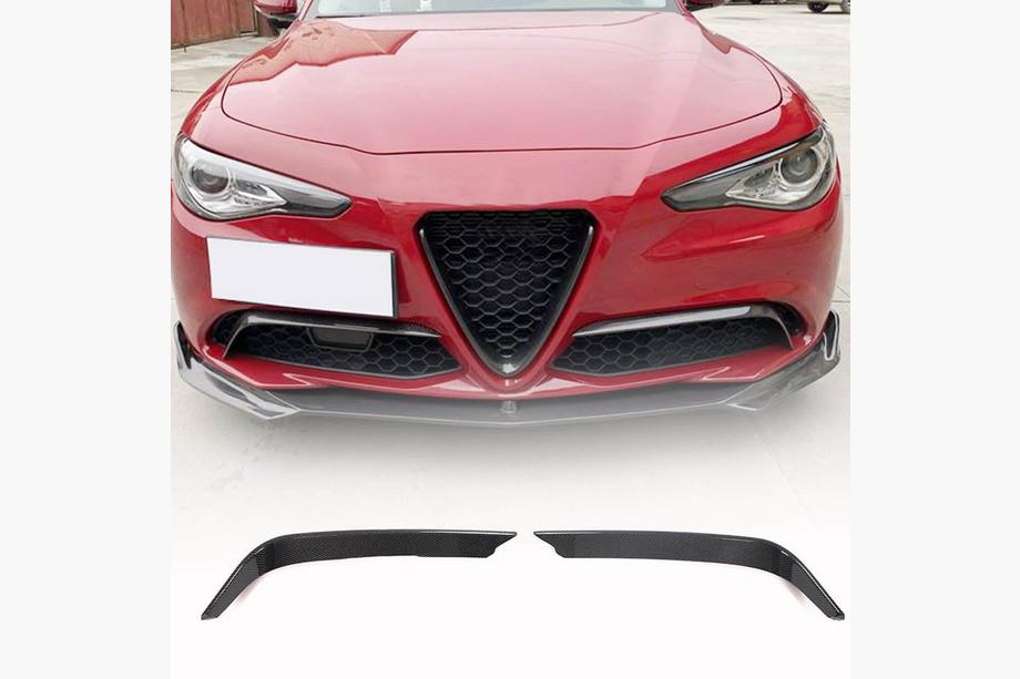 Alfa Romeo Giulia 2016–2022 Mistlampkappen (voor Base, kunststof) Image