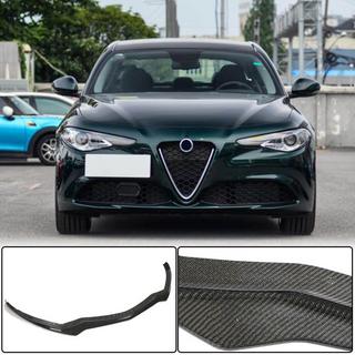 Voorbumper lip Lip V1 (voor Base, Carbon) Alfa Romeo Giulia 2016–2022 foto 1