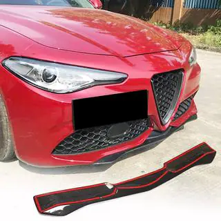 Frontbumper lip (voor Sport, carbon) Alfa Romeo Giulia 2016–2022 foto 1