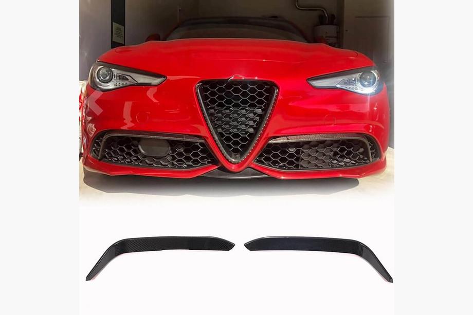 Alfa Romeo Giulia 2016–2022 Mistlampomlijstingen (voor Sport, Carbon) Image