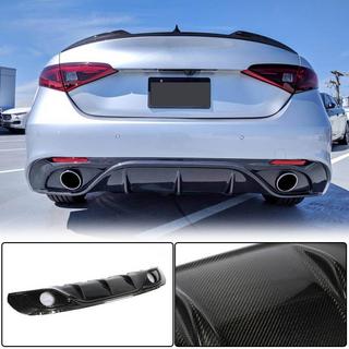 Achterbumperdiffuser (voor Sport, carbon) foto 2