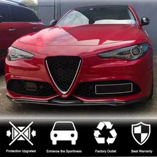 Voorbumperlip Lip V2 (voor Sport, carbon) Alfa Romeo Giulia 2016–2022 foto 4
