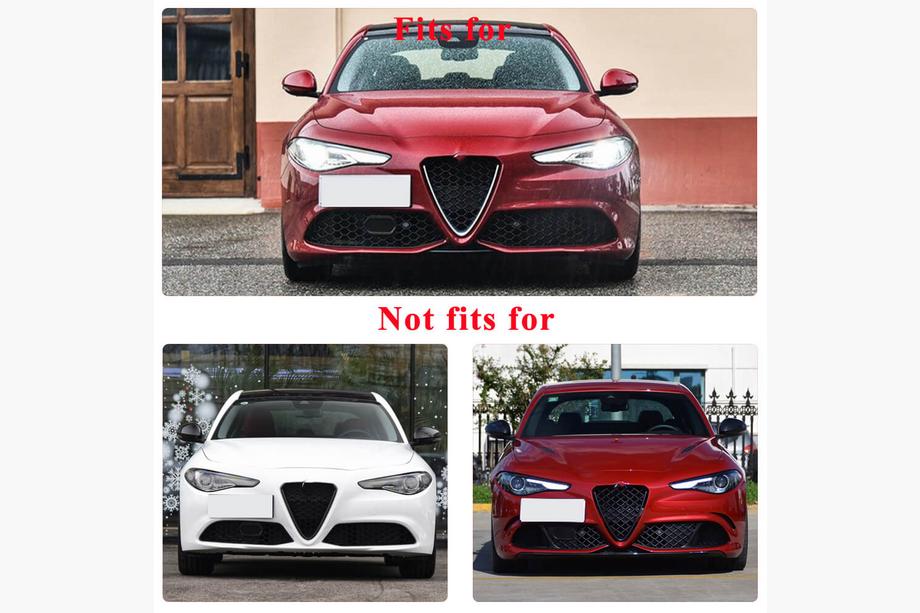 Alfa Romeo Giulia 2016–2022 Voorbumper lipspoiler Carbon V2 (Carbon) Foto 8