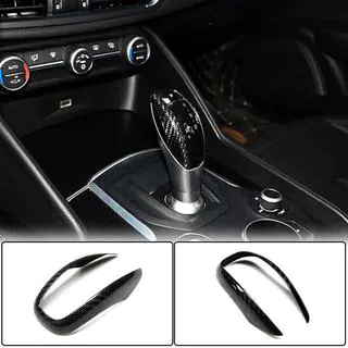Cover voor versnellingspookknop (Dry Carbon) Alfa Romeo Giulia 2016–2022 foto 2