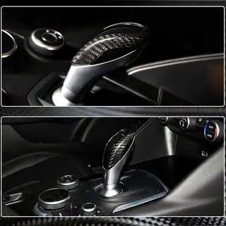 Cover voor versnellingspookknop (Dry Carbon) Alfa Romeo Giulia 2016–2022 foto 4
