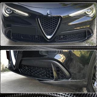Front lip splitter (voor Base, 2017-2023, carbon) Alfa Romeo Stelvio 2016– foto 4