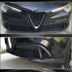 Alfa Romeo Stelvio 2016– Frontlip (voor Base, 2017-2023, ABS) foto 4
