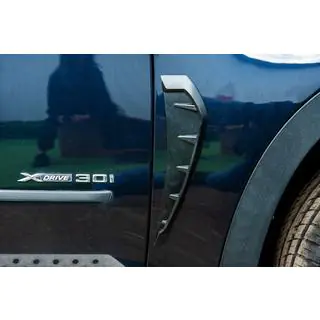 Universele spatbord ventilatieroosters Type-E (imitatie, 2 stuks, rubber) foto 1