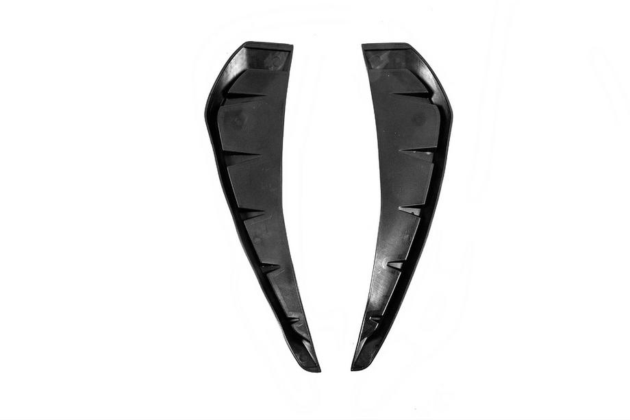 Universele spatbord ventilatieroosters Type-E (imitatie, 2 stuks, rubber) Foto 8