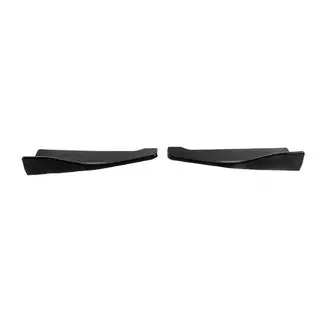 Universele flap-extensions voor achterbumper type B (2 stuks, hoogglans zwart, ABS-kunststof) foto 1