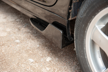 Universele Flap bumpersplitters achter Type-D (2 stuks, glanzend zwart, ABS-kunststof) foto 5