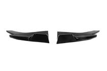 Universele Flap bumpersplitters achter Type-D (2 stuks, glanzend zwart, ABS-kunststof) foto 1