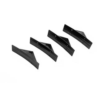 Universele achterdiffuser Type G (4 stuks, hoogglans zwart, ABS-kunststof) foto 4