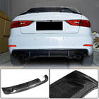 Audi A3 2012–2020 Achterbumper diffuser V2 (voor Base Sedan 2012-2016, carbon) foto 1