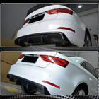 Audi A3 2012–2020 Achterbumper diffuser V2 (voor Base Sedan 2012-2016, carbon) foto 4