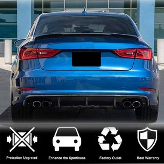 Achterbumper diffuser V1 (voor Base Sedan 2012-2016, carbon) foto 2
