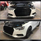 Audi A3 2012–2020 Frontsplitter Lip V1 voor voorbumper (voor Base 2017-2020 Sedan, carbon) foto 5