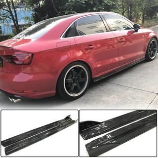 Zijskirts (voor Base Sedan, carbon) Audi A3 2012–2020 foto 1