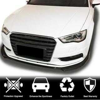 Frontbumper lip spoiler Lip V1 (voor Base 2012-2016 Sedan, carbon) foto 2