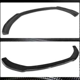 Frontbumper lip spoiler Lip V1 (voor Base 2012-2016 Sedan, carbon) Audi A3 2012–2020 foto 4