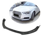 Audi A3 2012–2020 Frontbumper lipspoiler Lip V1 (voor Base 2017-2020 HB, carbon) foto 1