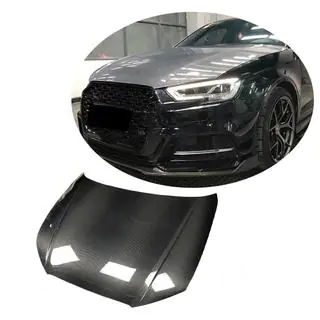 Motorkap V2 (voor Sedan 2012-2016, carbon) Audi A3 2012–2020 foto 1