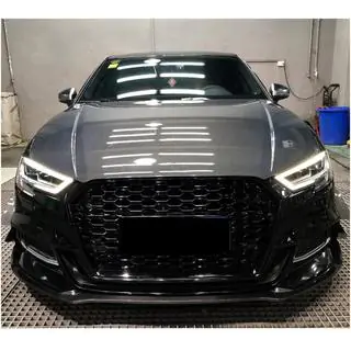 Motorkap V2 (voor Sedan 2012-2016, carbon) Audi A3 2012–2020 foto 2