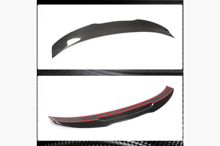 Audi A3 2012–2020 Spoiler V6 (voor Sedan, carbon) Foto 4