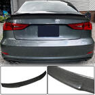 Audi A3 2012–2020 V4 spoiler (voor Sedan, carbon) foto 1