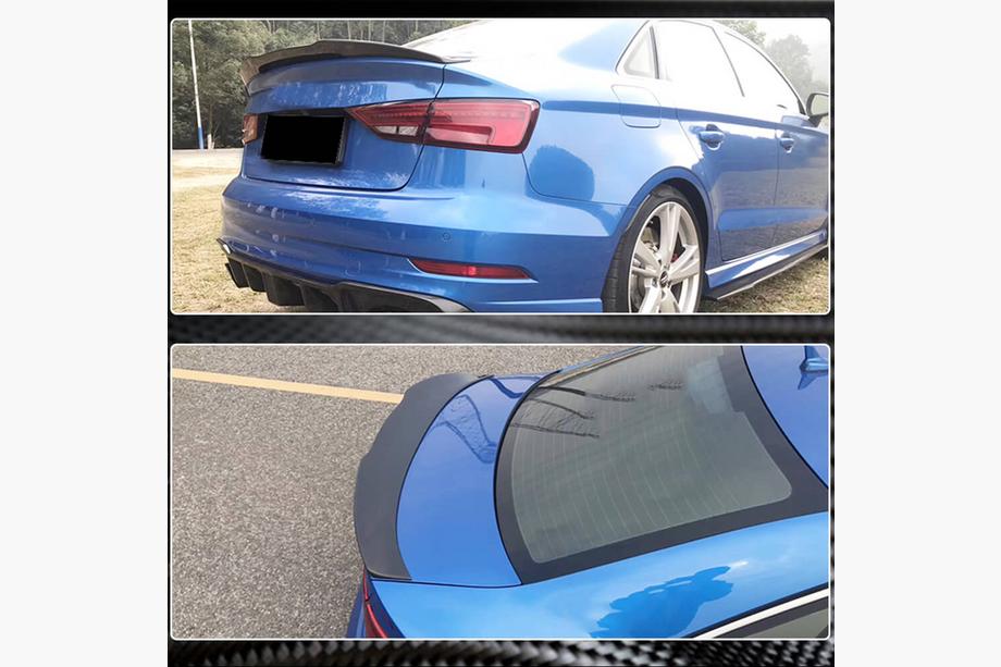 Audi A3 2012–2020 Spoiler V3 (voor SD) Foto 3