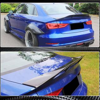 Spoiler V1 (voor sedan, carbon) foto 4