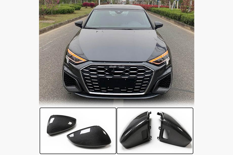 Audi A3 2020– Spiegelkappen LHD (Carbon) V3 Foto 1