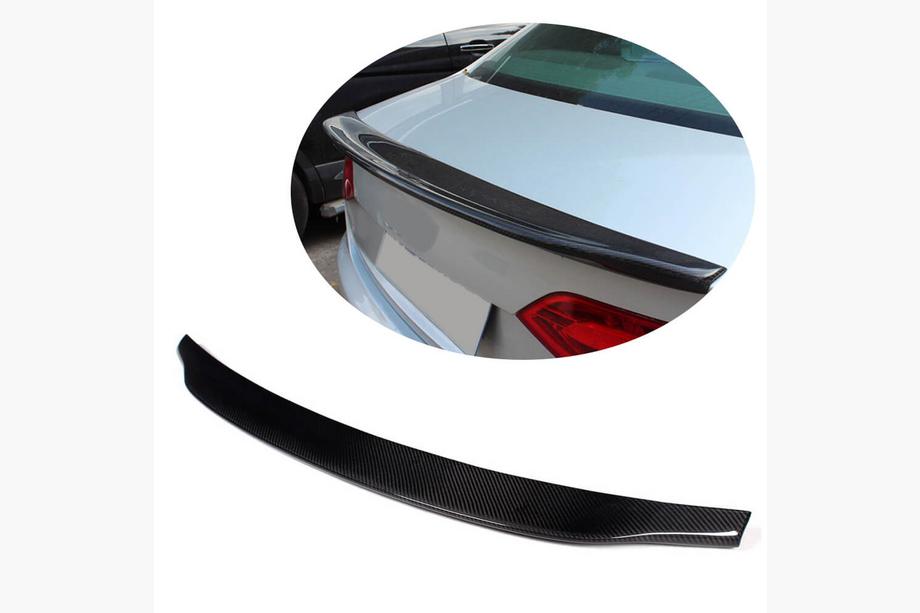Audi A4 B8 2007–2015 Spoiler V2 (voor Base 2007-2011, carbon) Image