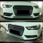 Audi A4 B8 2007–2015 Front bumper lip Lip (voor Base 2011-2015, carbon) foto 4
