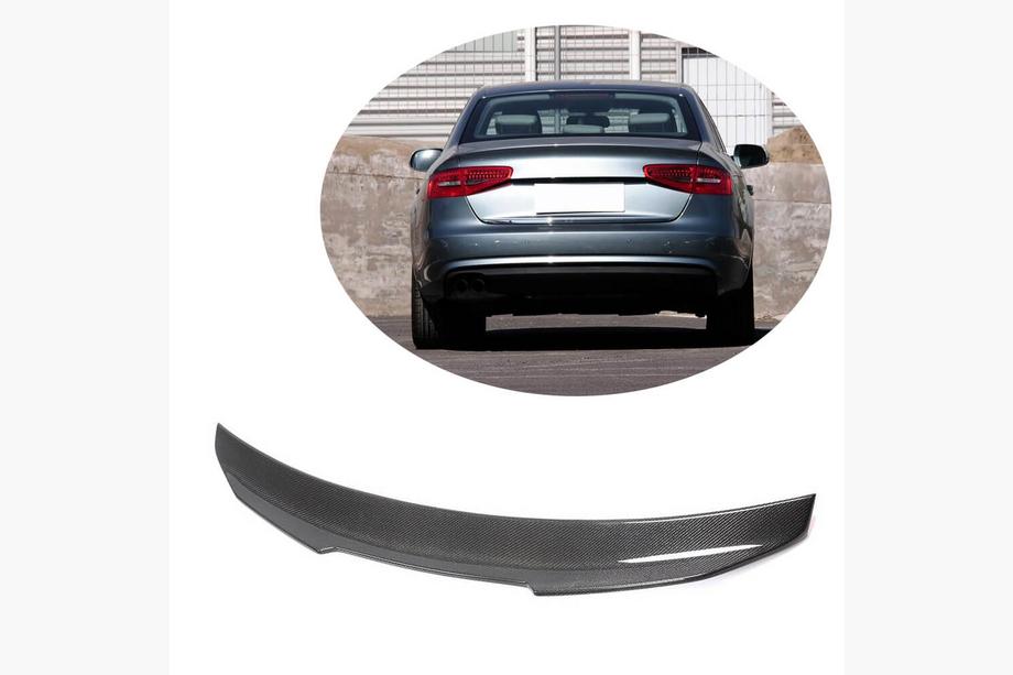 Audi A4 B8 2007–2015 Spoiler V3 (voor Base 2011-2015, carbon) Image