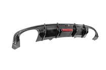 Audi A4 B9 2015–2024 Achterbumper diffuser (voor Base Sedan 2015-2019, Carbon) foto 4
